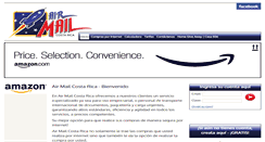 Desktop Screenshot of airmailcr.com